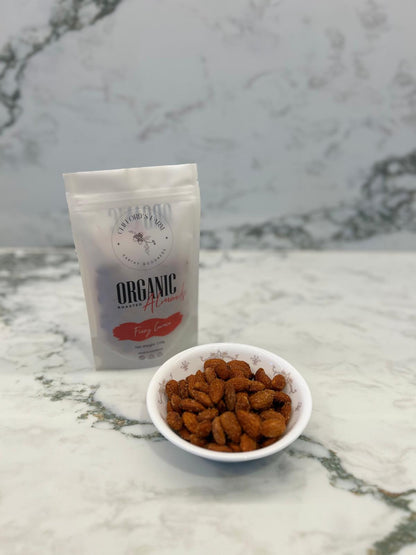 Organic Roasted Almonds - Fiery Cumin